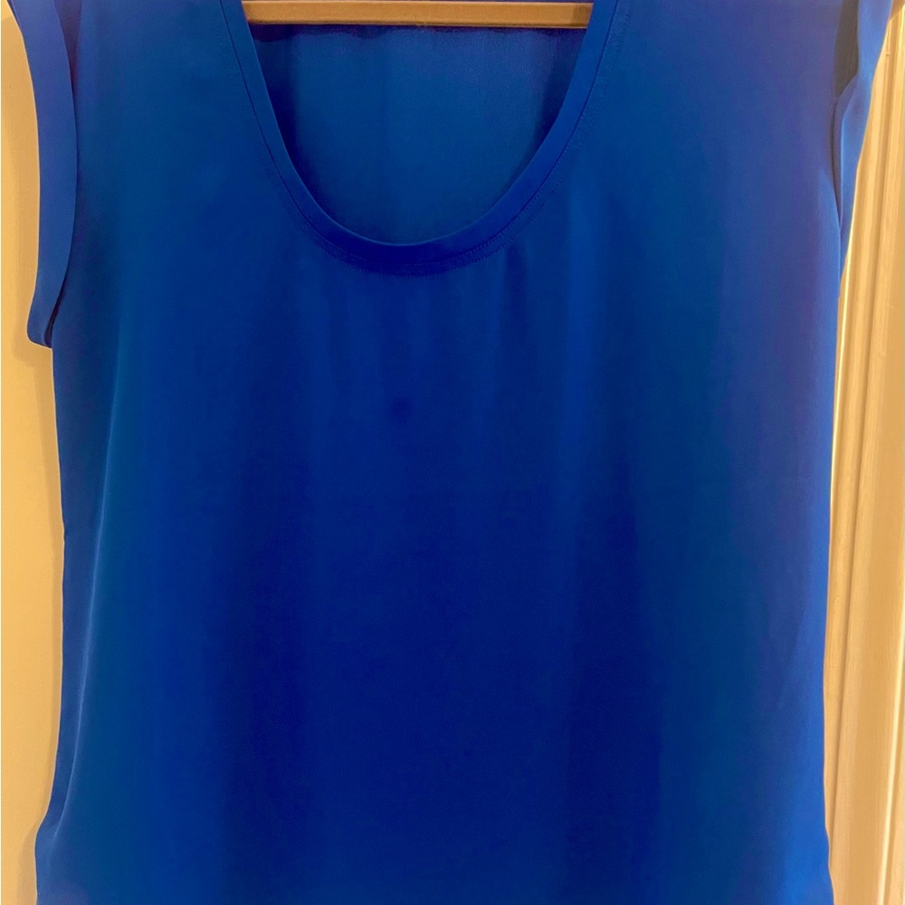 J Crew- royal blue blouse size 6